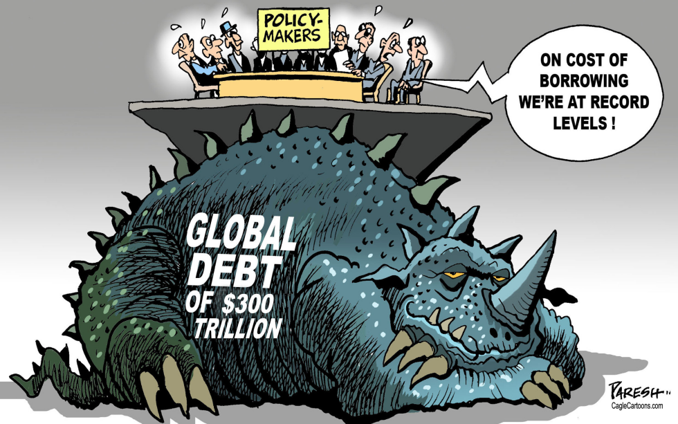 Global debt rising