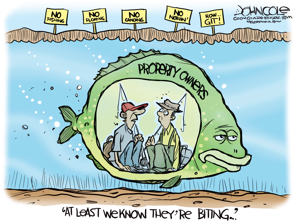 GEORGIA River fishing rights