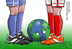 PLANET AT STAKE by Arcadio Esquivel