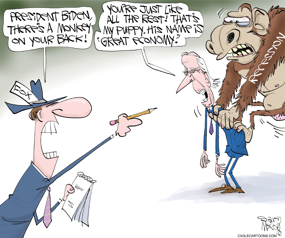 Biden faces recession claims as GDP data shows contraction