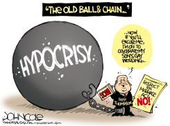 THOMPSON AND SAME-SEX HYPOCRISY by John Cole