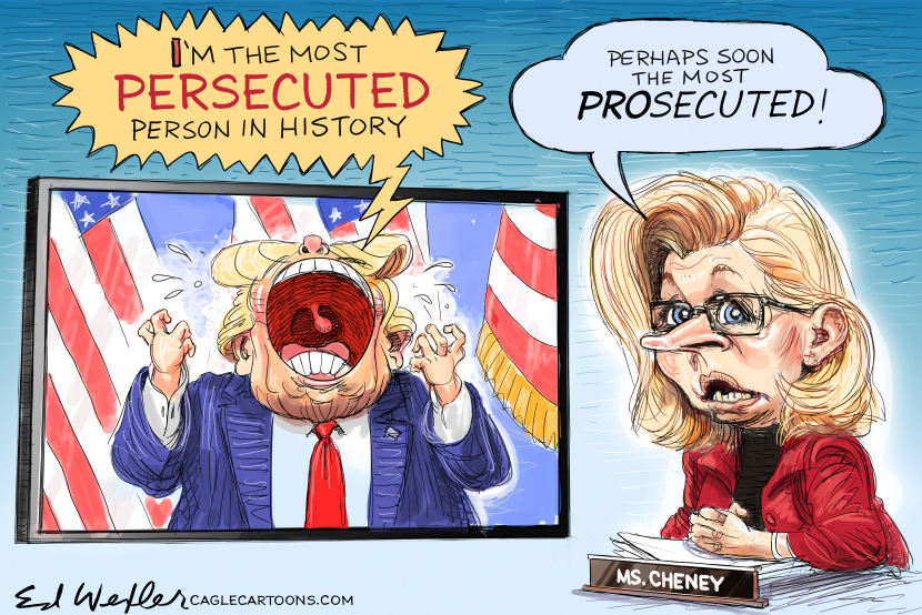 Trump Persecuted Cheney Prosecuted