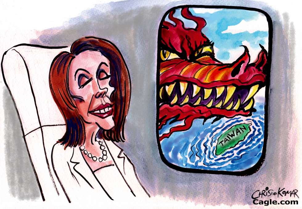 Nancy Pelosi flying to Taiwan