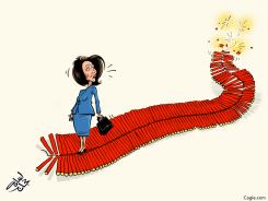 NANCY PELOSI VISIT TAIWAN by Osama Hajjaj