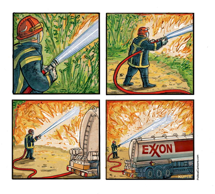 Throwing Gasoline on a Fire