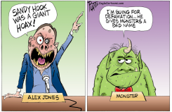 ALEX JONES THE MONSTER by Bruce Plante