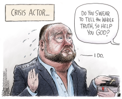 ALEX JONES by Adam Zyglis