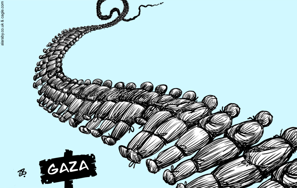 War victims in Gaza