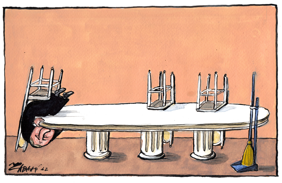 Putin's table