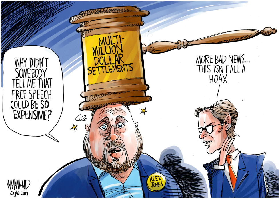 Alex Jones is all about free speech