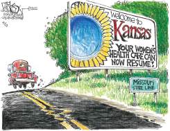 WHAT'S THE MATTER WITH MISSOURI by John Darkow