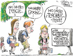 TEACHER SHORTAGE by John Darkow