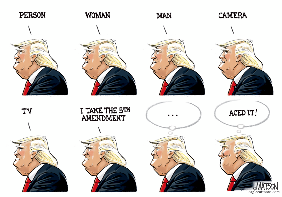 Trump Takes the Fifth