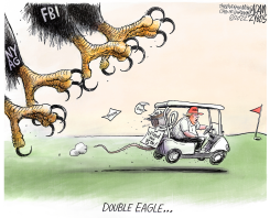 CLOSING IN by Adam Zyglis