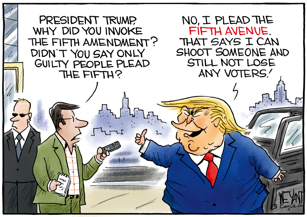 Trump Pleads the Fifth