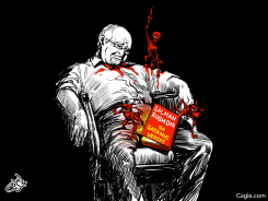 SALMAN RUSHDIE by Osama Hajjaj