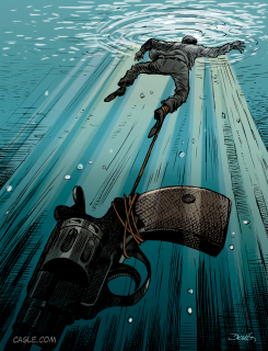 THE WEIGHT OF VIOLENCE by Dario Castillejos