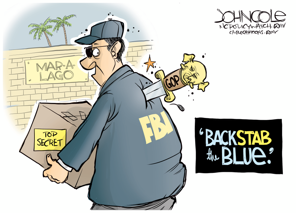 GOP backstabs the blue