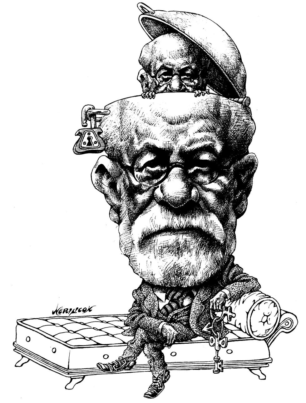  SIGMUND FREUD by Antonio Neri Licón