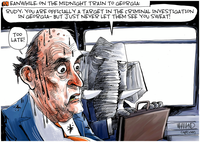 Rudy Giuliani is a target