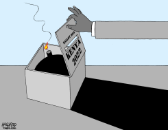 ELECTION IN KENYA by Rainer Hachfeld