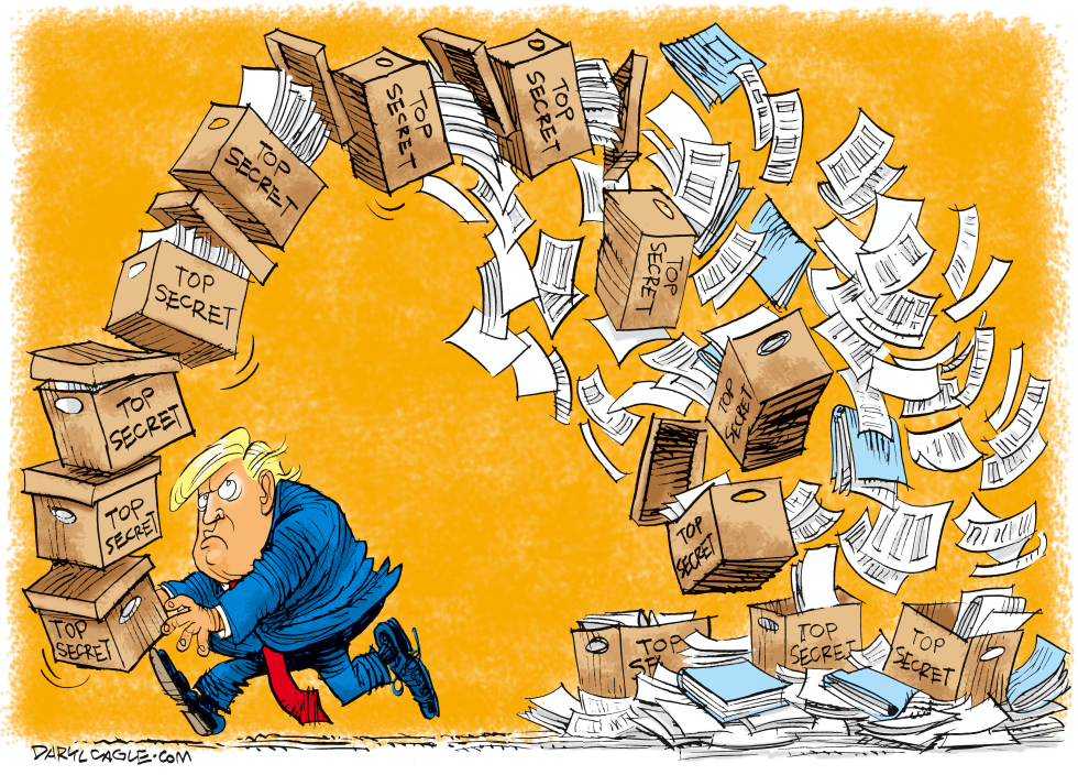 Top Secret Boxes and Trump