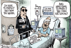 RUSHDIE AND THE FBI by Joe Heller