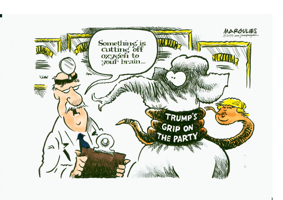 Trump's grip on the party