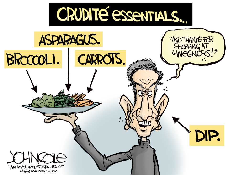 Let them eat crudite