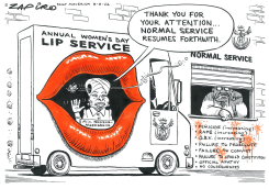 LIP SERVICE by Zapiro