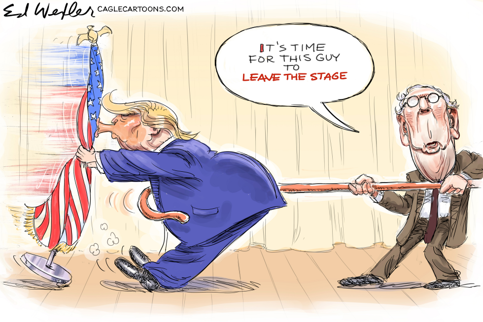 Trump Time To Leave The Stage McConnell