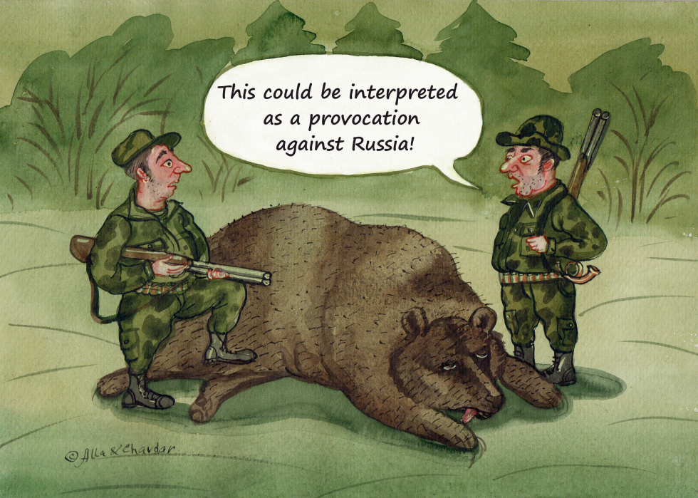 The Russian bear