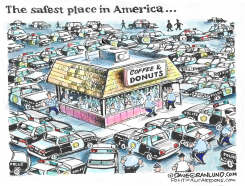 SAFEST PLACE IN USA by Dave Granlund