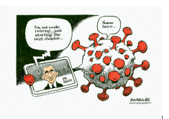 FAUCI LEAVING GOVERNMENT SERVICE by Jimmy Margulies
