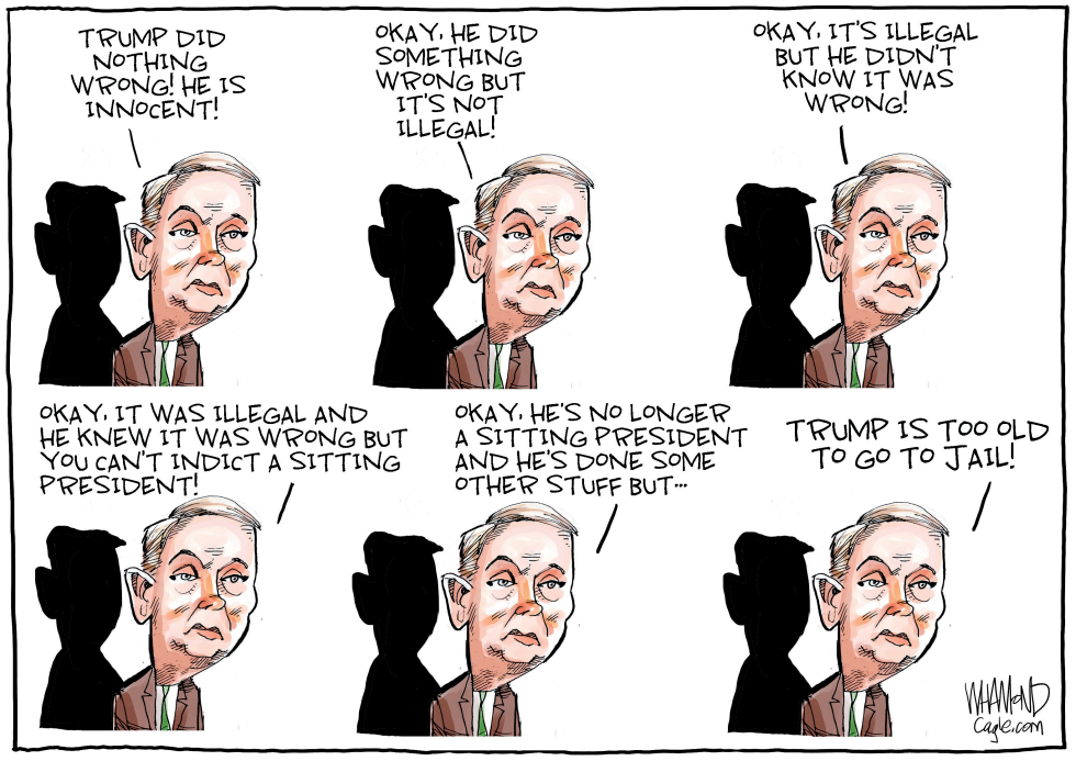 Evolution of an excuse