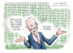 STUDENT LOAN FORGIVENESS VOTES by Dick Wright