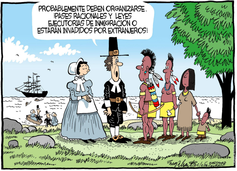 Inmigrantes Ilegales / COLOR