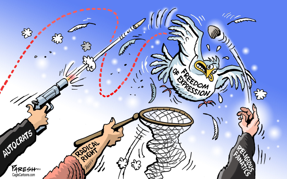 FREEDOM OF EXPRESSION by Paresh Nath