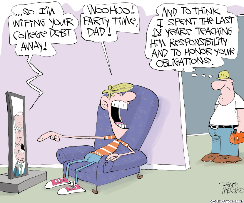 Biden Wipes Debt