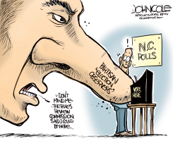 NORTH CAROLINA PARTISAN POLL WATCHERS by John Cole
