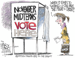 THE RIGHT TO CHOOSE by John Darkow