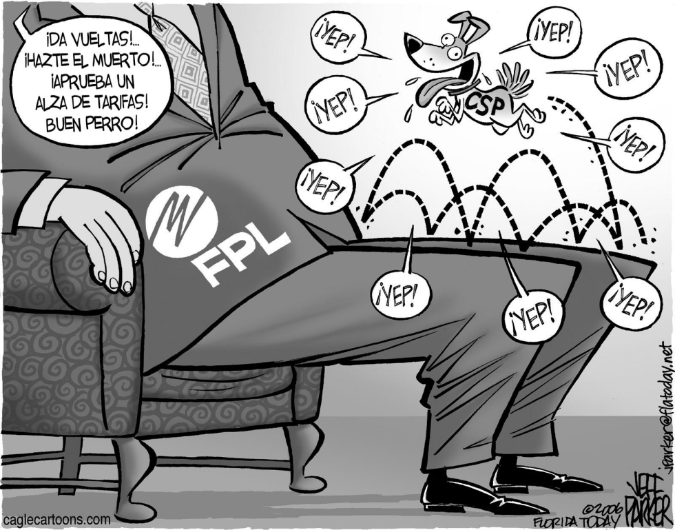 Comite de Servicios Publicos, el perro del regazo