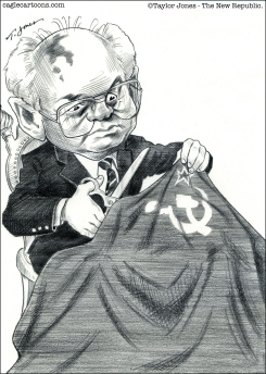MIKHAIL GORBACHEV 1931-2022 by Taylor Jones