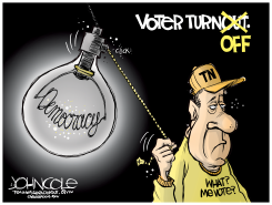 TENNESSEE POOR VOTER TURNOUT by John Cole