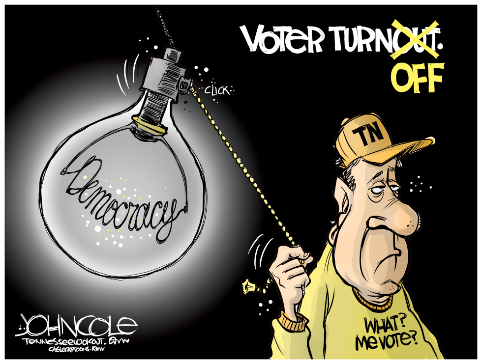 TENNESSEE Poor voter turnout