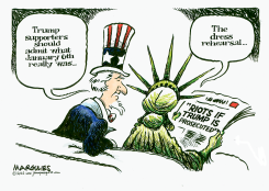 RIOTS IF TRUMP IS PROSECUTED by Jimmy Margulies