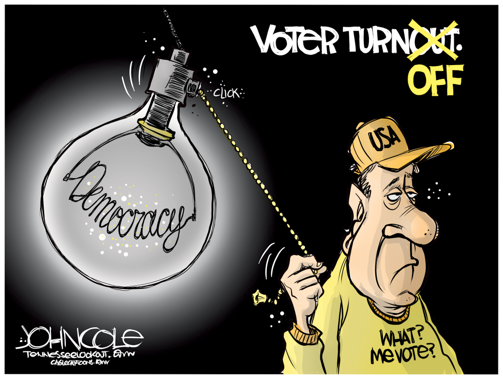NATIONAL Poor voter turnout