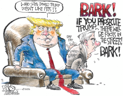 TRUMP'S LAPDOG by John Darkow