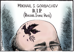 GORBACHEV OBIT by Joe Heller