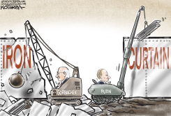 GORBACHEV VS. PUTIN by Jeff Koterba